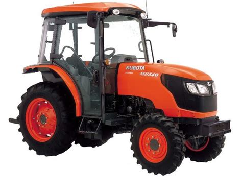 Kubota M8540 Tractor Equipment Focus