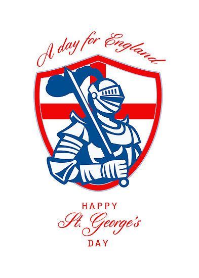 happy st george a day for england greeting card by patrimonio british
