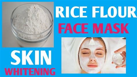 Rice Flour Face Mask Rice Flour Skin Whitening Mask By Preeti Sharon