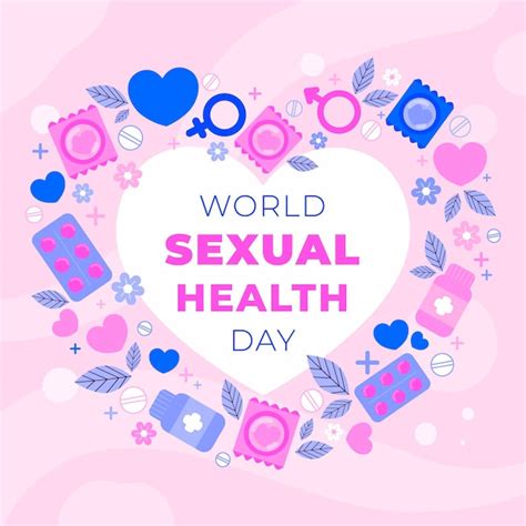 Premium Vector Flat World Sexual Health Day Illustration