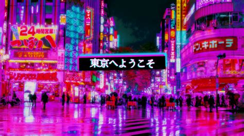 Neon Tokyo Ver X Computer Wallpaper Desktop Wallpapers