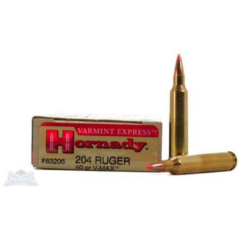 Hornady 204 Ruger 40gr V Max Superformance Varmint Centerfire