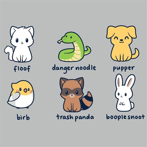 Animal Names Funny Cute And Nerdy Shirts In 2020 Nerdy Shirts Funny