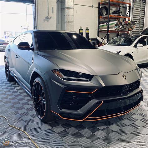 2021 Wrapped Lamborghini Urus In Stealth Mode By Rod Wraps Auto