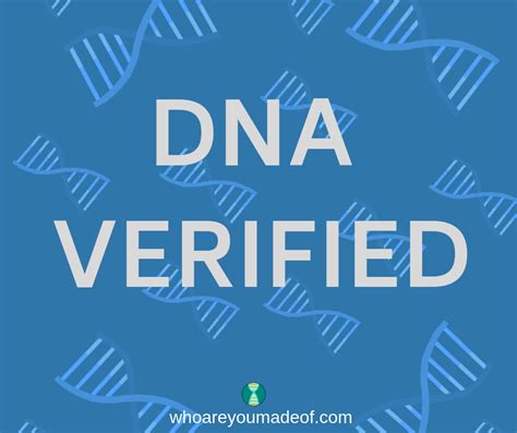 What Does Dna Verified Mean On Ancestry Who Are You Made Of