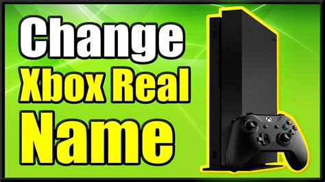 How To Change Your Real Name On Xbox One For Free Easy Method Youtube