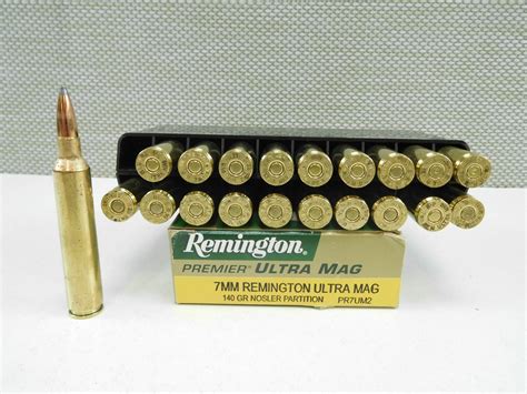 Remington 7mm Remington Ultra Mag Ammo Switzers Auction And Appraisal