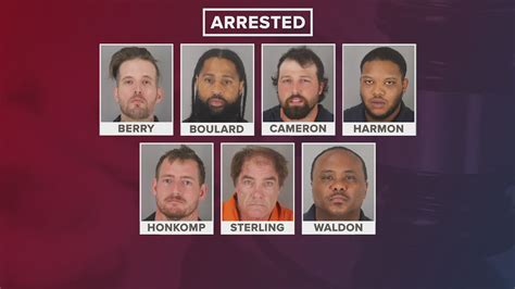 7 Men Arrested After Human Trafficking Operation