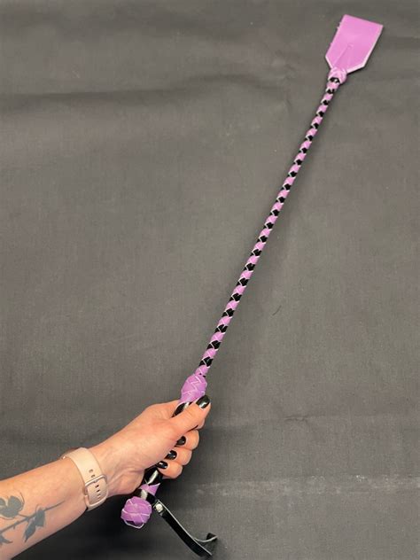 riding crop bdsm for sex play short riding crop with wrist etsy