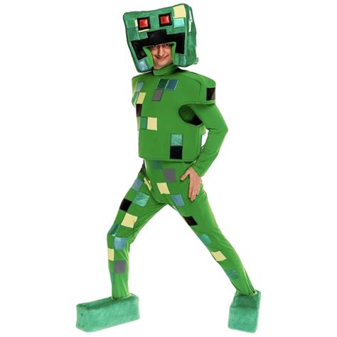 Minecraft Creeper Costume Rental Fun Party Location De Mascotte