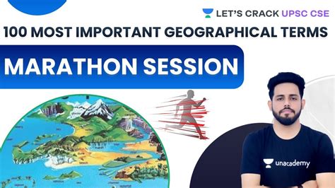 Most Important Geographical Terms Marathon Session Upsc Cse Anirudh Malik Youtube