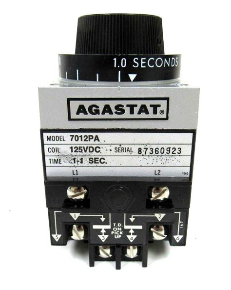 Questions please feel free to send us any question you may have. NEW AGASTAT 7012PA TIMING RELAY - SB Industrial Supply, Inc.