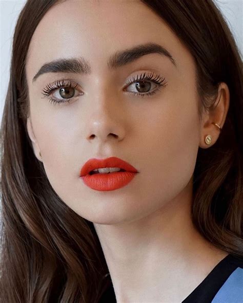 Emilyinparis Is Coming New Pic Of Lilycollins Lily Collins Red