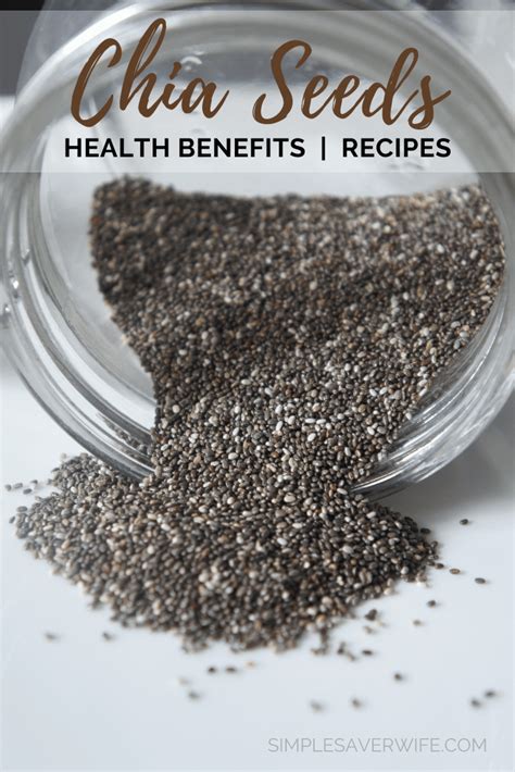 What Are Chia Seeds Simple Saver Wife