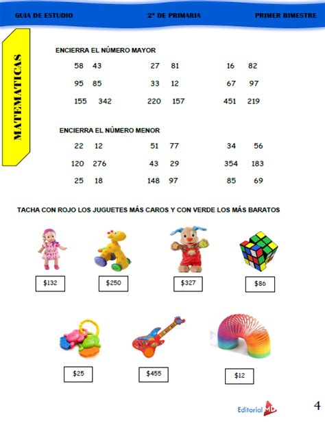 Guía De Estudio Para Segundo Grado De Primaria 2020 2021