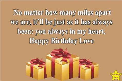 113 Long Distance Birthday Wishes Quotes For Boyfriend