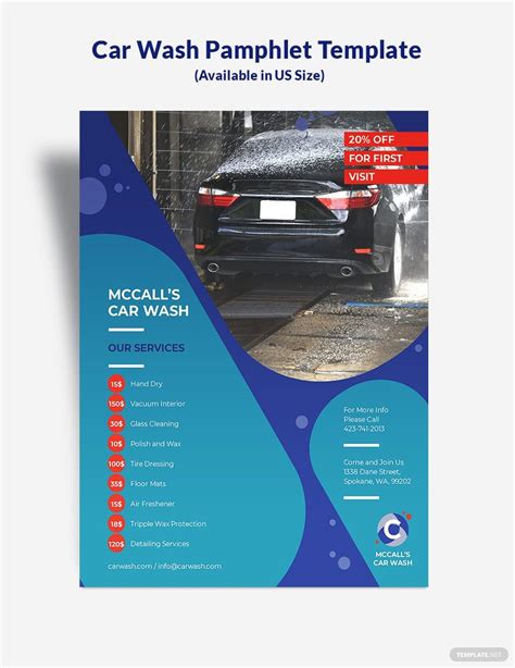 Car Dealership Pamphlet Template In Photoshop Indesign Ms Word
