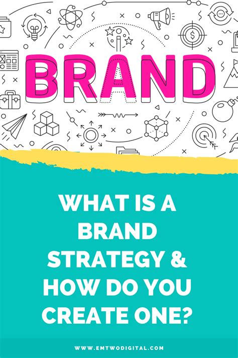 What Is A Brand Strategy And How Do You Create One Brand Strategy