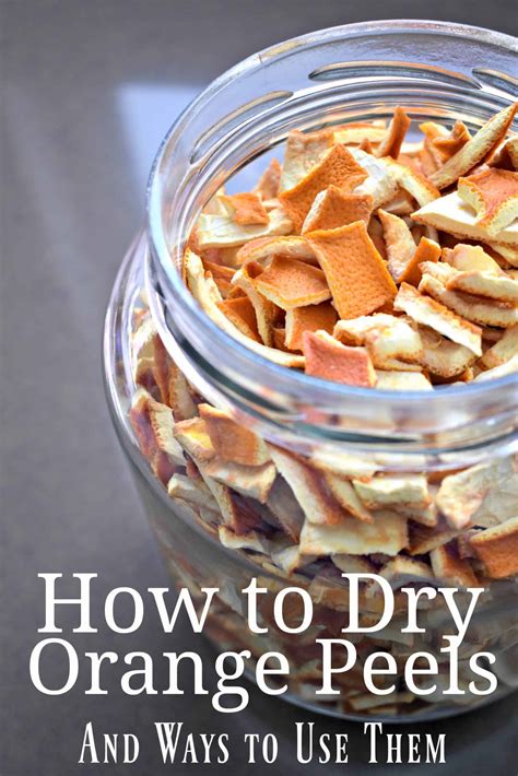 How To Make Dried Orange Peel And A Tea Recipe Little House Living