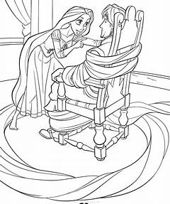 The Legend Of Rapunzel Coloring Pages That Inspire Imagination