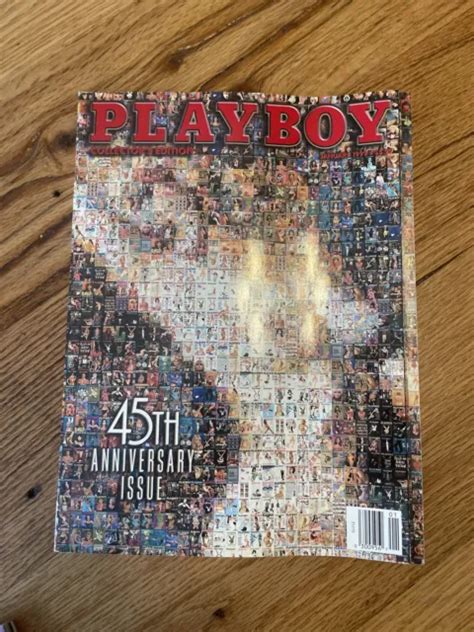 Playboy 45th Anniversary Issue Collectors Edition Marilyn Monroe Jan