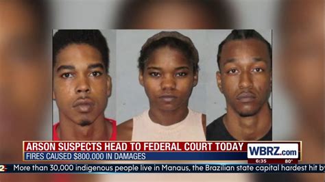 Arson Suspects To Appear In Federal Court Wednesday