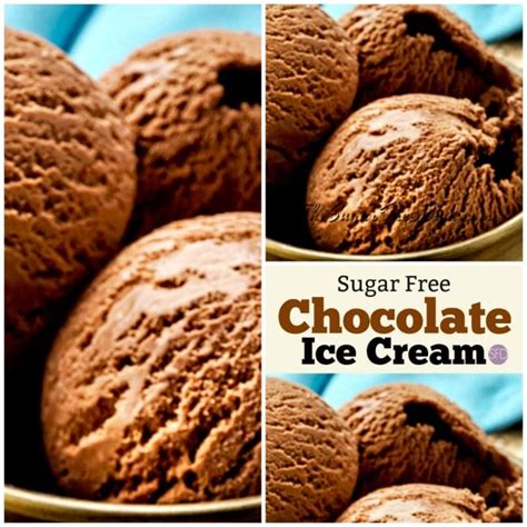 How To Make Homemade Sugar Free Chocolate Ice Cream