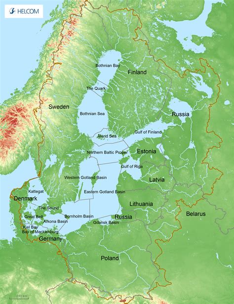 Spot Where Baltic And Northern Sea Meet