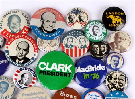 Political Button Collection