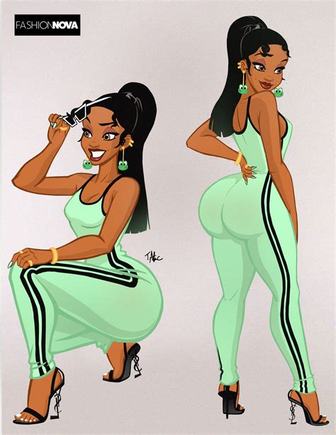 Fashionable Thicc Princess Tiana And Samus Jumpsuit Inflation Of Light