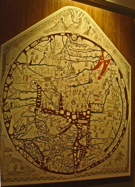 Mappa Mundi (c.1290), Hereford Cathedral | Phillip Capper | Flickr