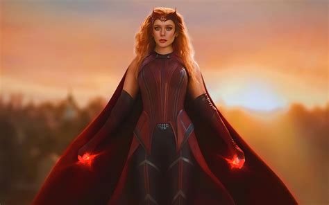 1280x800 Wanda As Scarlet Witch 5k 720p Hd 4k Wallpapers Images