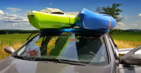 2 Kayaks On Roof Without Rack How To Do This Safekayaking