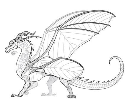 Wings Of Fire Dragons Coloring Pages Leafwing : Wings Of Fire Colouring