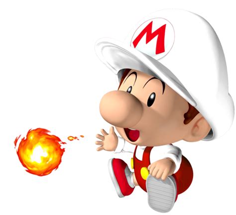 Baby Mario Fuoco Super Mario Fanon Wiki Fandom