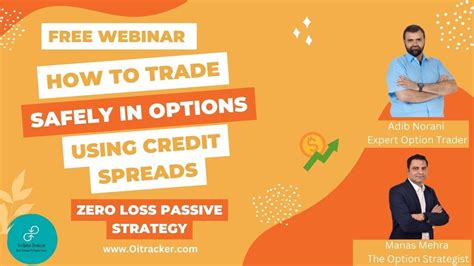 How To Trade Safely In Options Using Credit Spreads Zero Loss Passive
