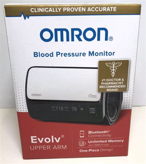 Omron Bp7000 Evolv Wireless Upper Arm Blood Pressure Monitor For Sale