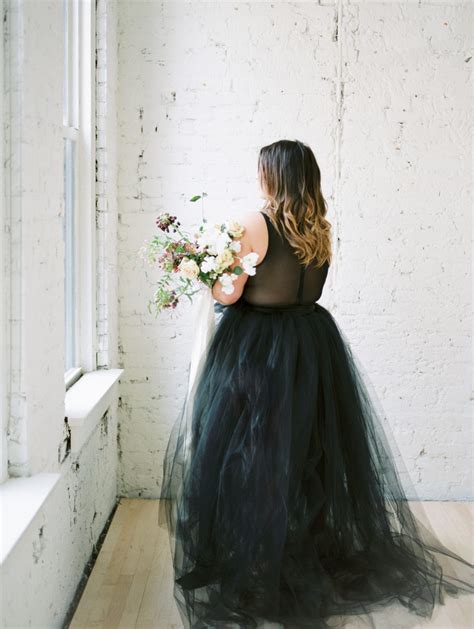 20 Beautiful And Bold Black Wedding Dresses Chic Vintage Brides
