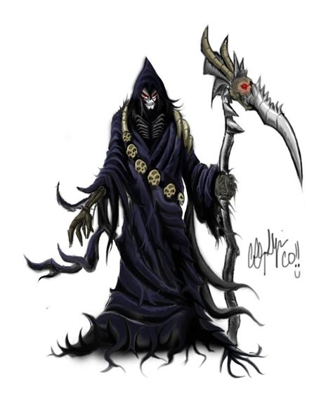 Grim Reaper By Nunubeh Dont Fear The Reaper Grim Reaper Art Angel Of