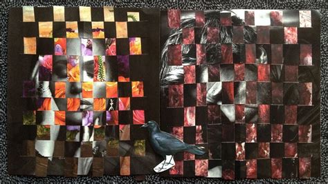 Paper Weaving Day Three Collage Weaving Two Photos Together