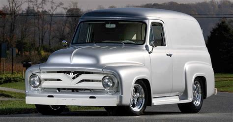 1955 Ford F100 Panel Truck 547 Ci Ford Daily Trucks