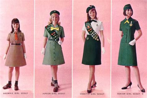 The Stylish History Of Girl Scouts Uniforms Girl Scout Uniform Girl