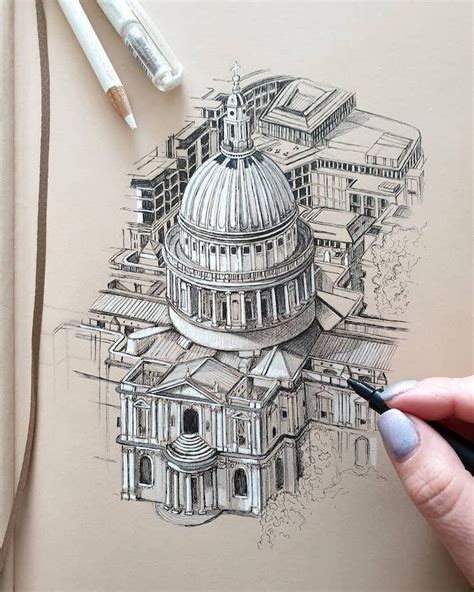 The Incredible Architectural Drawings Of Self Taught Artist Demi Lang