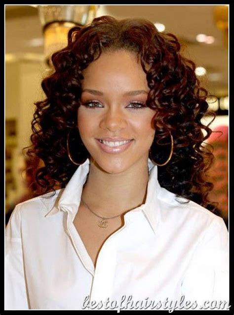 Curly Weave Rihanna Again Lol Micro Braids Hairstyles Hair Styles