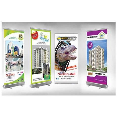 Promotional Standee Manufacturers Luxury Roll Up Standee Manufacturer