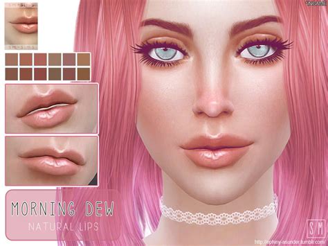 Morning Dew Lip Gloss The Sims 4 Catalog