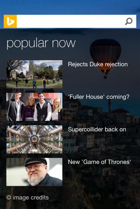 Mobile Homepage Just Got A Complete Makeover Bing Search Blog