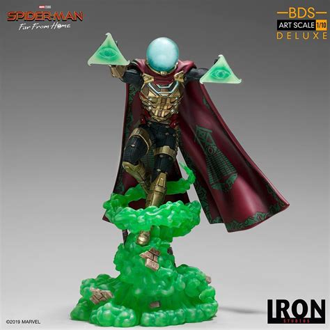 Spider Man Far From Home Mysterio And Molten Man Statues By Iron