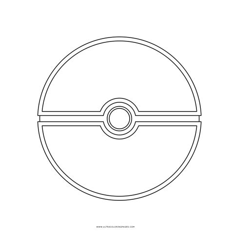 Pokeball Coloring Coloring Pages