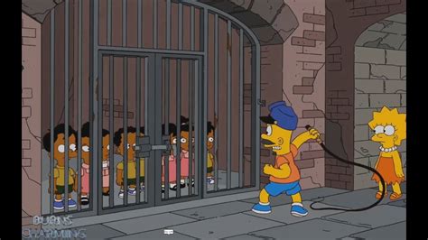 The Simpsons Bart Works As A Prison Guard Youtube